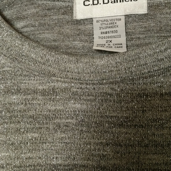 CD Daniels Sweater NWOT - Picture 3 of 4